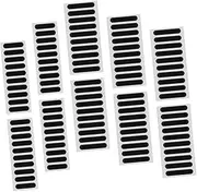 TEHAUX 200pcs Phone Speaker Net Stickers Adhesive Dustproof Mesh for Mobile Phones Long Options for Speakers