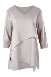 Natural Layered Tunic--NBIRD-25