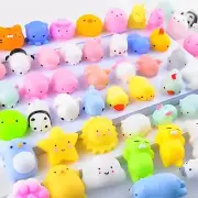 Squishys Mini Mochi Rising fidget Hand Toy Toys Party Favors for Kids , 25 Pack