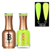 Billionaire Gel Polish UV LED & Nail Lacquer Duo - Glow In The Dark 009 15ml