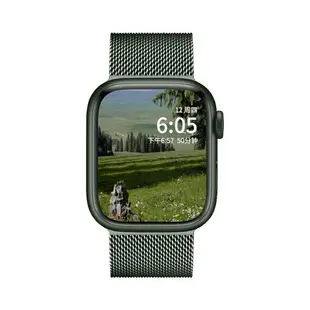 手錶錶帶 錶帶 防水錶帶 適用iwatch8錶帶S8蘋果手錶S7米蘭SE尼斯Applewatch7金屬磁吸S6夏天6代高級感5代ultra女款iphone男小眾智慧送硅膠保護殼