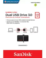 SanDisk 128GB OTG Dual Ultra USB 3.0 Micro Flash Thumb Drive Memory SDDD2-128G