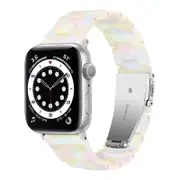 Catzon Apple Watch Resin Lightweight Strap for iWatch SE 7 6 5 4 3 2 1-Fluorescent