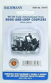 Bachmann Trains Thomas And Friends - Hook And Loop Couplers 3 Pack (Appropriate For Most Thomas And Friends Rolling Stock)