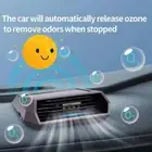 Solar Car Air Purifier Oxygen Cleaner Ozone Generator Air Purifier HEPA Filter S