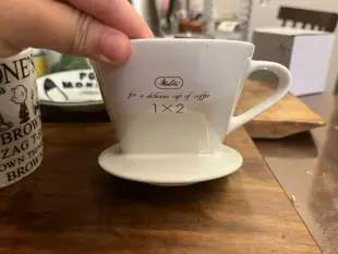 z日本回流瓷器 老梅濾杯梅麗塔melitta咖啡扇形濾杯 咖啡
