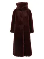 [B & B Couture] B & B Couture-Biscuit Pellicce Bordeaux-Donna 40IT