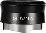 MUVNA 58.5MM Espresso Coffee Distributor, Gravity Adaptive Height Espresso Leveler, Fits for 58MM Portafilters(BLACK)