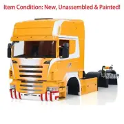 R620 High-roof Cabin RC Car Shell for 1/14 6x6 6x4 Remote Control Tractor Truck