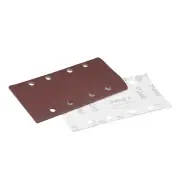 240-Grit 8-Holes Hook and Loop Sanding Sheet 7.3" x 3.6" Wet Dry Sandpaper 5pcs