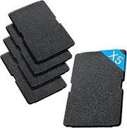 Dryer Filter Washing Dryer Heat Pump Dryer 240 x 155 x 10 mm 2964840100 Dryer Filter Sponge Dryer Replacement Parts Filter Accessories Sponge Filter for Beko/Grundig/Blomberg/Elektra Bregenz Pack of 5