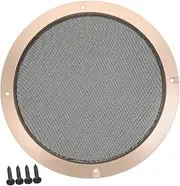 Ciieeo Speaker Protective Cover Car Speaker Home Stereo Grille Decorative Woofer Ring Woofer Grille Cover Metal