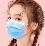 50 PCS Kids Face Mask Disposable 3 Layer UNISEX FOR Boys Girls