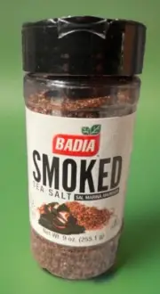 9 oz Badia Smoked SEA SALT / Sal Mariana Ahumada/ Gluten Free Kosher. BB 10/26+