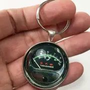 Vintage Sun Tach Greenline R.P.M. Thousands Tachometer Keychain Reproduction