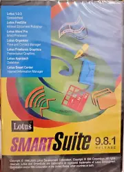 IBM LOTUS SMARTSUITE 9.8.1 Organizer Approach Word 1-2-3 Windows XP 7 8 10 11
