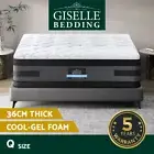 Giselle Bedding 36cm Mattress Cool Gel Memory Foam Double-sided Bed Queen