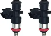 2X Fuel Injectors 5.5g/s #27400015 2#7400040 Compatible with Harley-Davidson 2017-2024 Touring Compatible with Milwaukee M8 Screamin' Eagle Engine EV-6 Plug