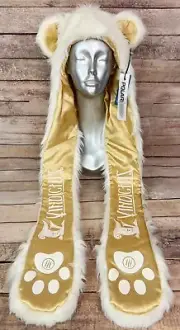 Authentic SpiritHoods Vindictus Golden Polar Bear Faux Fur Spirit Hood Rare