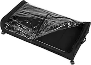 DOITOOL Bed Clothes Cart Pet Toy and Shoe Storage Rack Iron Bed Storage Holder with Soft Base Pad