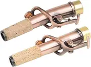 GOOHOCHY 2pcs Durable Soprano Sax Replacement Neck for Saxophone Supplies Tone Accuracy and Tightness for Music Lovers and Students