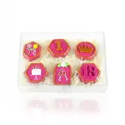 50PCS 10x7x2 inches Clear Cookie Boxes Strawberry Boxes Bakery Boxes Macaron ...