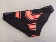 NEW SEAFOLLY Australia Trackside Mesh Hipster Bikini Bottom, 10 (US) - Nectarine