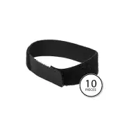 Alesis Hook & Loop Cable Tie Down Straps, 10-pack