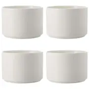 4x Maxwell & Williams Epicurious Ramekin 10x7cm Baking Dish Round Porcelain WHT