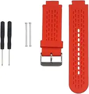[AUTRUN] Band for Garmin Approach S2/S4, Silicone Wristband Replacement Watch Band for Garmin Approach S2/S4 GPS Golf Watch, Red