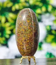 Small 120MM Gorgeous Fossil Coral Jasper Healing Power Metaphysical Shiva Lingam