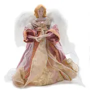 Pink and White Angel Tree Topper