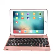 Horizontal Flip Tablet Case With Bluetooth Keyboard For Ipad Pro 9.7 Ipad Air 2 Rose Gold Laptop Cases & Bags