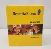 Rosetta Stone Francais French Language Learning System Level 1,2,3 Version 3 New