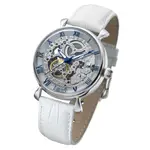 愛彼特ARBUTUS AR805SWW 紐約設計 鏤空設計機械錶 真皮白色錶帶 女裝 原廠公司貨