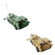 1:72 4D Tank Model Collection Miniature Armored Vehicle for Kids Adults Gift