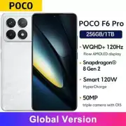 POCO F6 Pro Global Version Smartphone 6.67” WQHD+ 120Hz Flow AMOLED display 120W