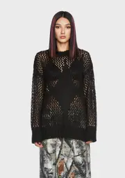 [Basic Pleasure Mode] Chain Mail Knit Jumper