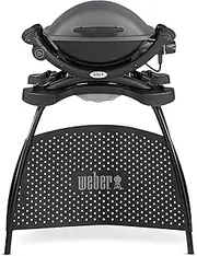 [weber] Q1400 Electric Grill with Stand, 43 x 32cm, Dark Grey (52020374)