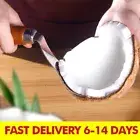 Coconut Opener Scraper Portable Coconut Shell Knife Coconut Shaving Cutter