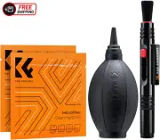 K&F Concept 4-In-1 Camera Cleaning Kit with Lens Brush Pen, Rocket Air Blower, M
