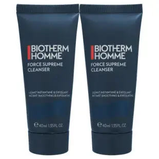 BIOTHERM 碧兒泉 男仕極量深層潔面霜(40ml)*2(效期至2024.10 正貨)