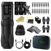 Wireless Tattoo Machine Kit Tattoo Battery Pen Set For Beginner Permanent Makeup
