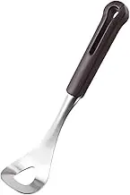 KICHOUSE Stainless Steel Long Handle Meatball Scoop Manual Meatball Maker Tool for Effortless Cooking Comfortable Grip Kitchen Gadget for Hotpot and Soup Preparation