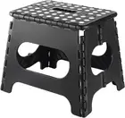 Folding Step Stool, 11 Inch Foot Stool Kids Adults - Holds up to 330 Lbs, Light