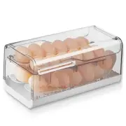 Egg Holder for Fridge, 2 Tier Automatic Egg Roller Refrigerator container, Egg