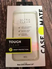 Case-Mate - Tough - Clear Case for iPhone 11 Pro - 5.8 inch - Clear