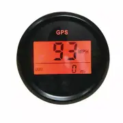 2'' 52mm GPS Speedometer Odometer Waterproof Digital MPH For Car Boat Truck