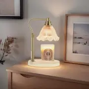 Candle Warmer Lamp with Timer,Electric Candle Warmer,Glass Base with Anti Sli...