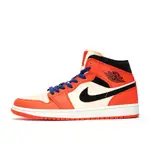 NIKE AIR JORDAN 運動鞋 1 MID TEAM ORANGE BLACK 新品 852542-800